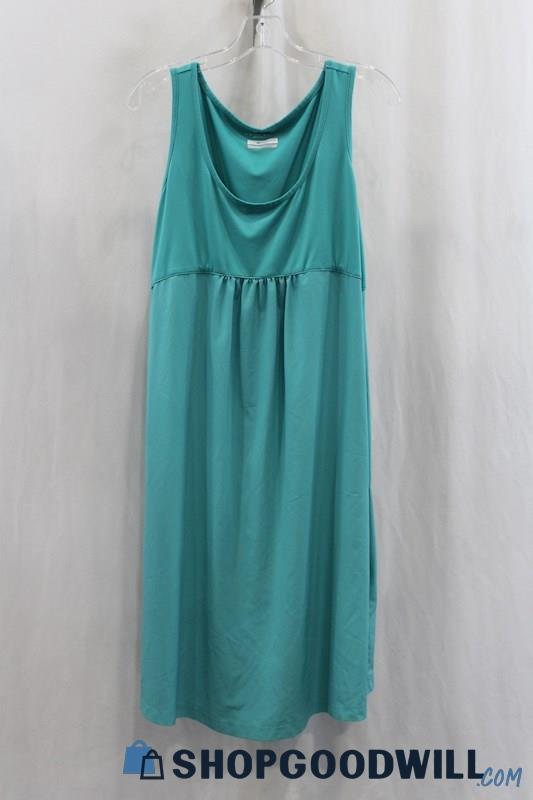 Columbia Women's Teal Tank Dress SZ L