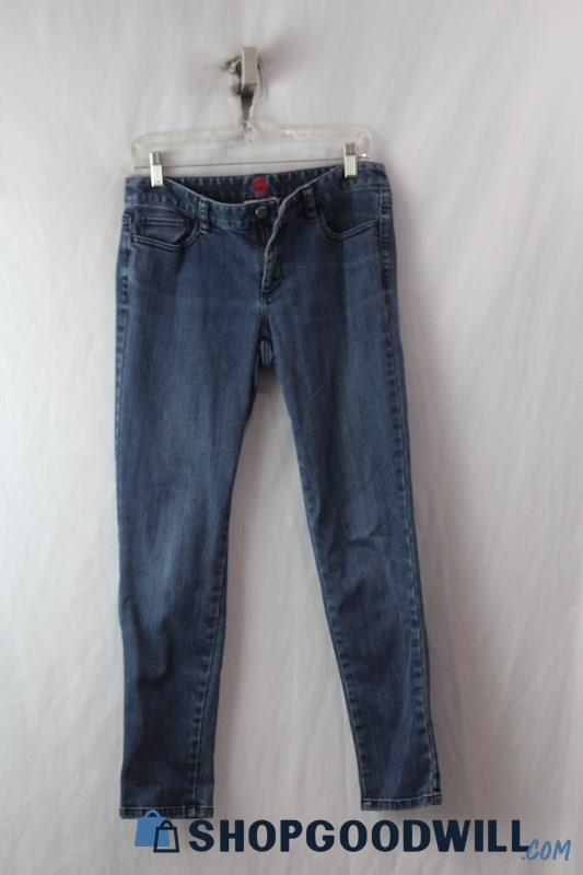 Brooks Brothers Red Fleece Women's Blue Cropped Jeans Sz 4