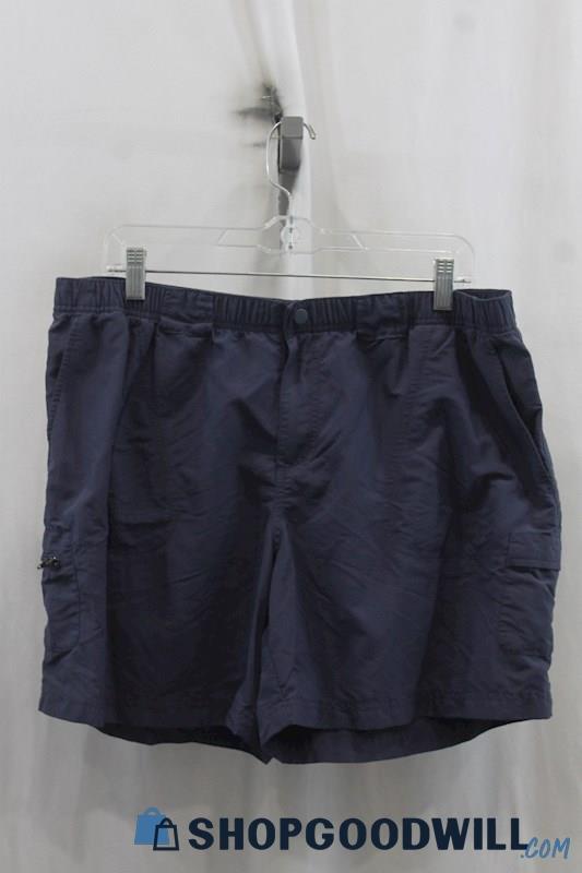 Columbia Womens Navy Trek Shorts Sz XL