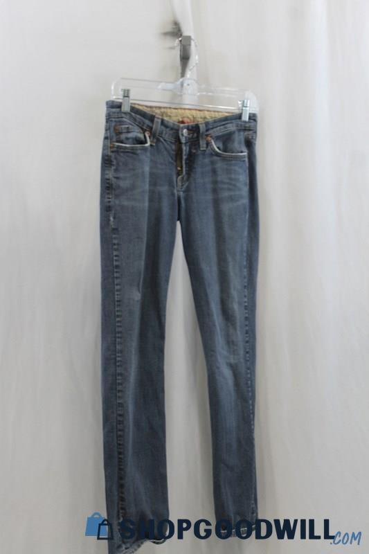 Lucky Brand Womens Blue Slim Boot Jeans Sz 0