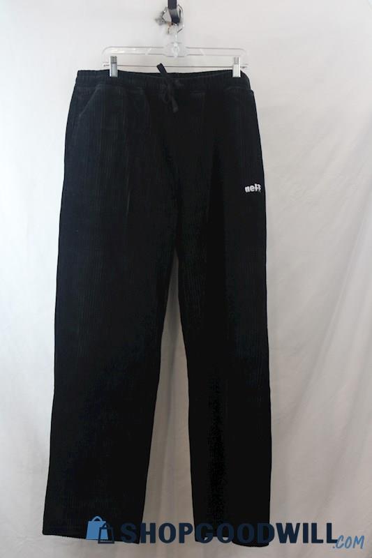 NWT NEFF Woman's Black Sweatpants sz XL