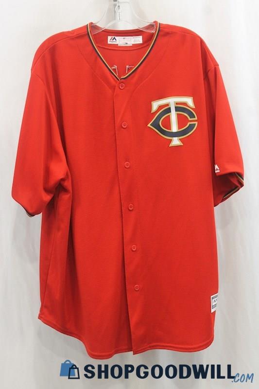 MLB Men's Red MN Twins Sano #22 Baseball Jersey SZ 2XL