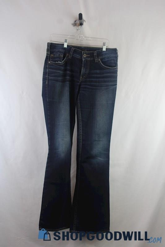 Silver Jeans Women's Dark Wash Bootcut Jeans SZ 32X34