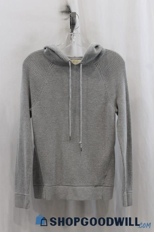 Michael Kors Women's Gray Knit Pullover Hoodie SZ S