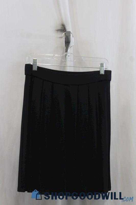 Eileen Fisher Women's Black Pleated Skirt SZ XS