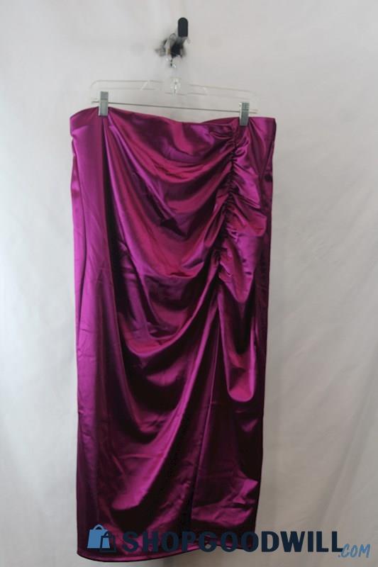 NWT Express Woman's Purple Skirt sz XL