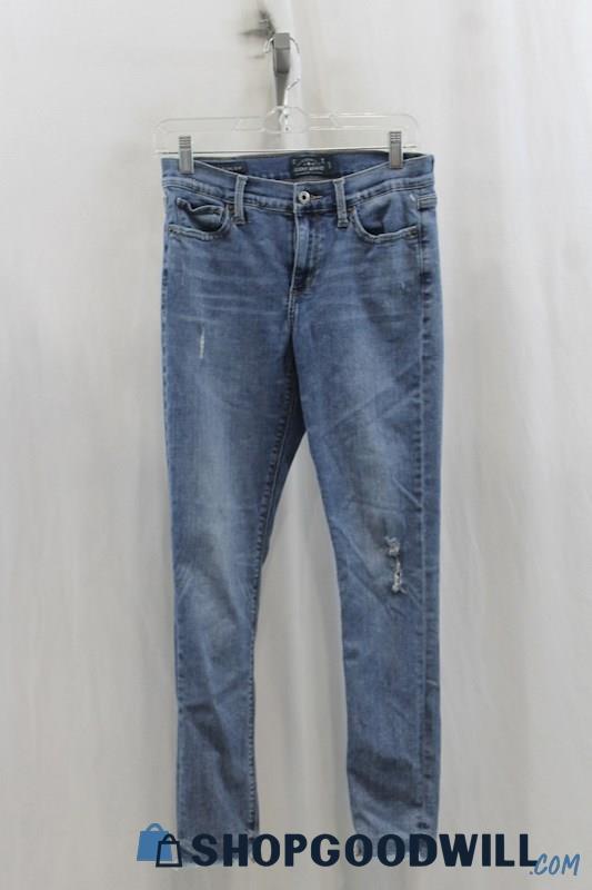 Lucky Brand Womens Blue Skinny Jeans Sz 4