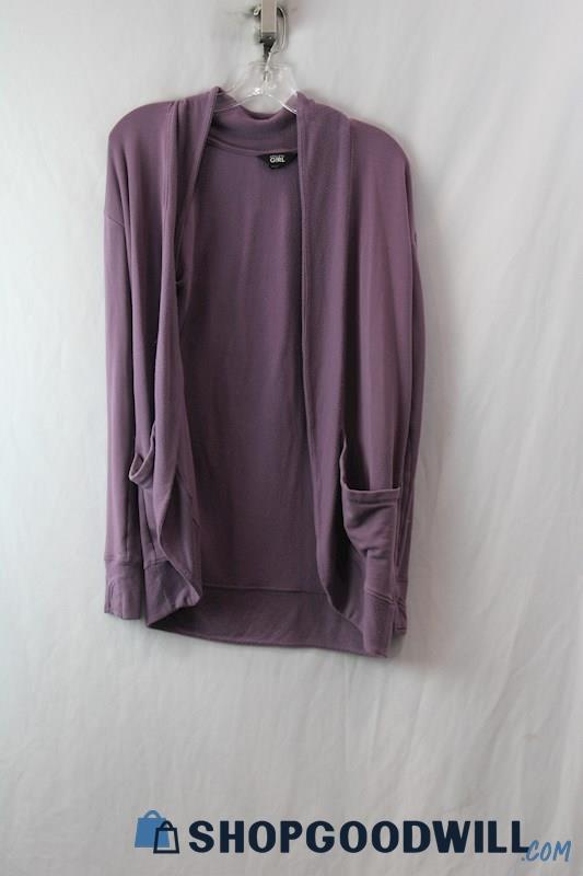 Athleta Girl's Purple Cardigan Sz XXL