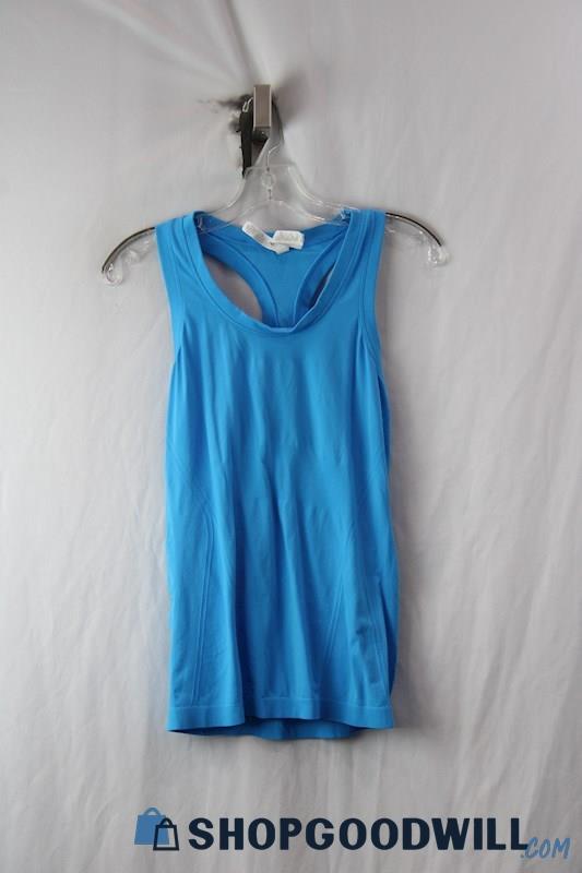 Athleta Women's Light Blue Athletic Racerback Tank Top SZ S