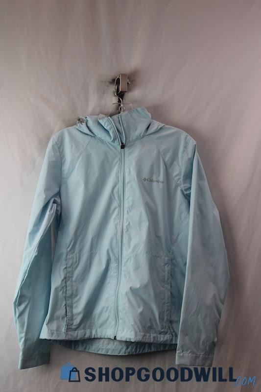 Columbia Woman's Blue Windbreaker sz M