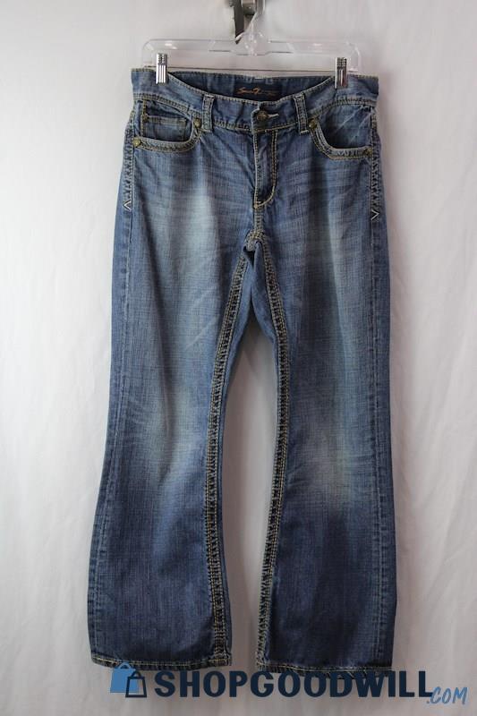 Seven7 Men's Blue Bootcut Jeans SZ 32x30