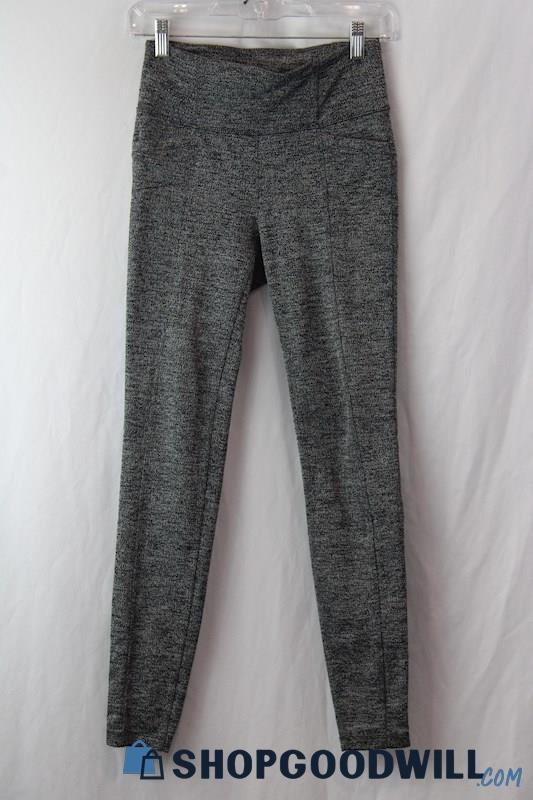 Athleta Women's Grey Pull On Soft Knit Leggings SZ XS