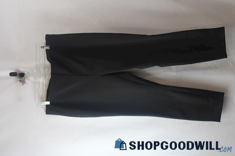 NWT LOFT Women's Black Tapered Side Zip Ankle Dress pant SZ 16P