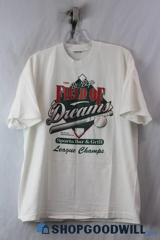 Fruit of the Loom Mens Field of Dreams Sports Bar & Grill Baseball T-Shirt SZ XL