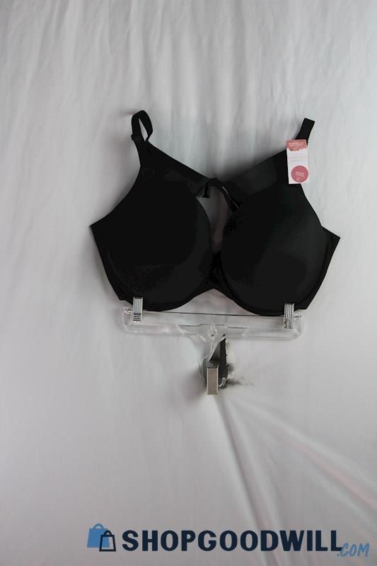 NWT Cacique Women's Black Underwire Full Coverage T-Shirt Bra sz 46DDD