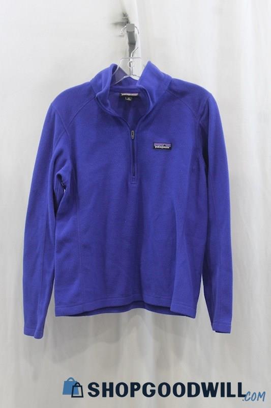 Patagonia Men's Blue Half Zip Sweater SZ S