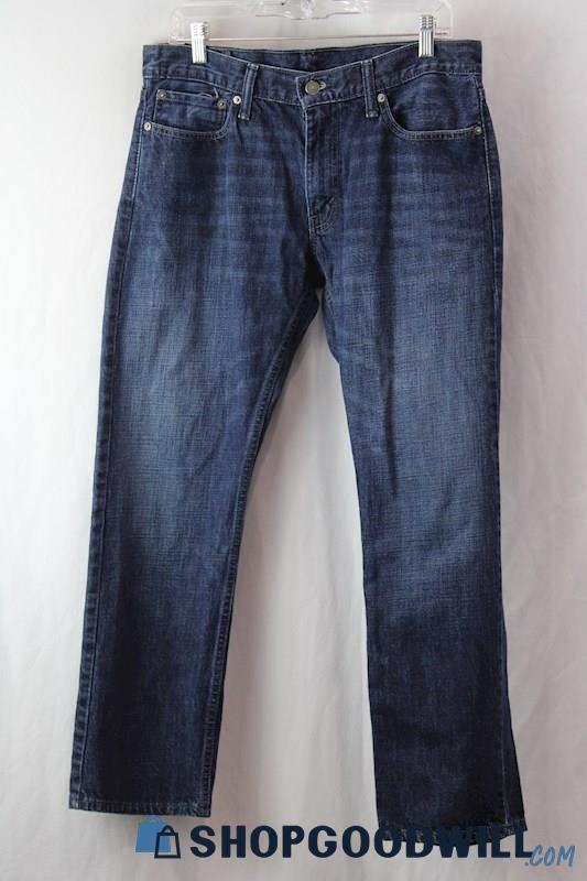 Levi's Men's Dark Wash 514 Straight Jeans SZ 34X30