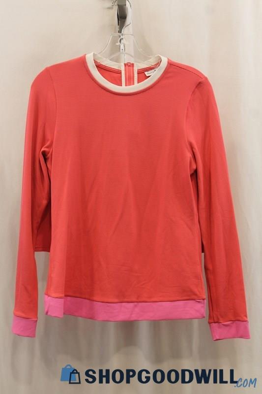 Tommy Bahama Women's Pink Pullover Sweatshirt/Skort 2PC Set SZ M