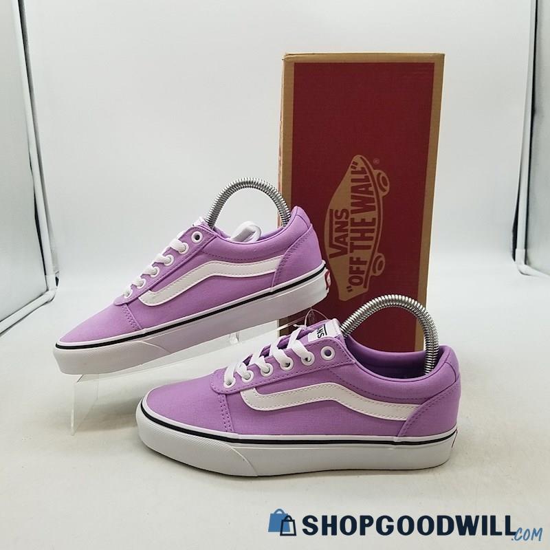 Vans Women's Ward Lavender Canvas Sneakers Sz 6.5