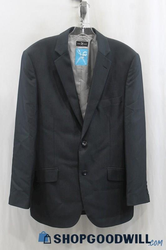 Marc Ecko Mens Midnight Navy Blazer Sz 40S