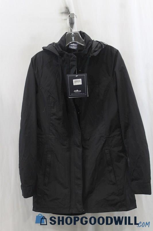 NWT Charles Rivers Mens Black Rain Jacket Sz M