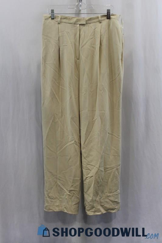 NWT Rena Rowan Women's Beige Chino Pant SZ 14