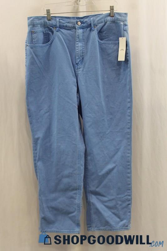 NWT BDG Mens Blue Straight Leg Jeans Sz 34