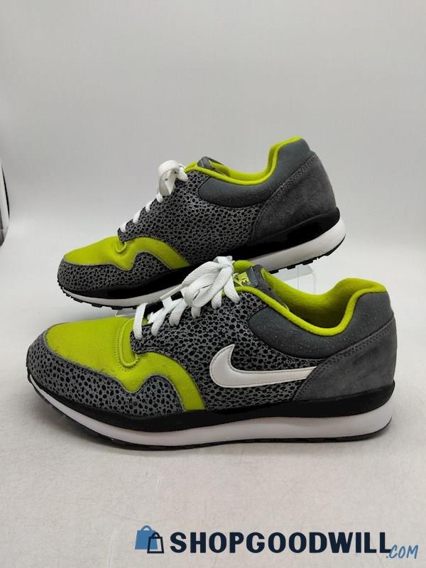 Nike Air Safari SE Flint Men's Grey/White/Green Trainer Sneakers SZ 11.5