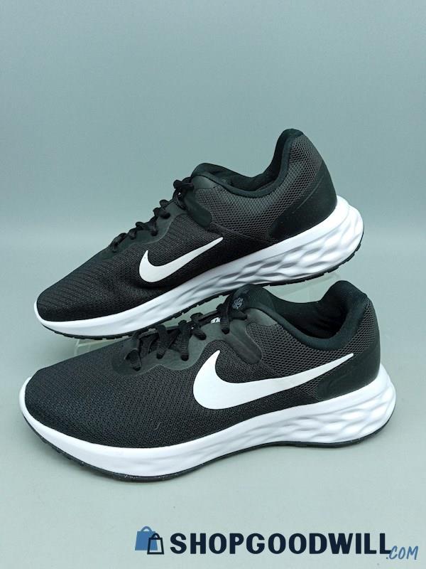 Nike Women's Revolution 6 Next Nature 'Black White' Athletic Sneakers SZ 6.5