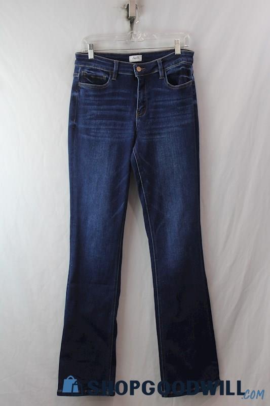 Amalli Talli Women's Dark Wash Blue Straight Jeans sz 29x34