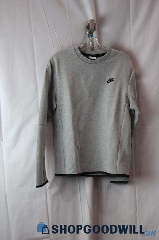 Nike Men's Gray Pullover Sweater SZ-M