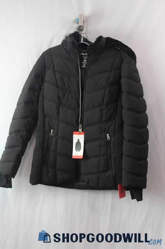 Nauctia Woman's Black Basic Jacket sz M