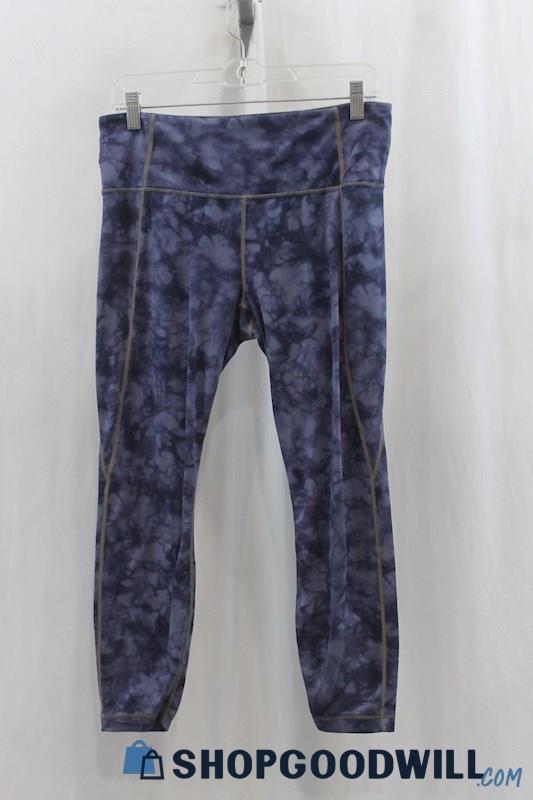 Athleta Women's Blue Dye Legging Pant SZ L