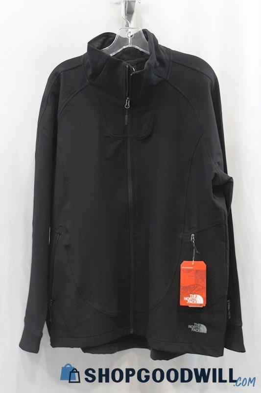 NWT The North Face Women's Black Softshell Jacket SZ 2XL