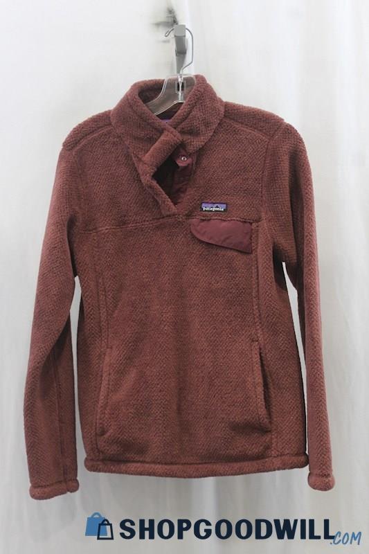 Patagonia Women's Brown Fleece Sweater SZ M