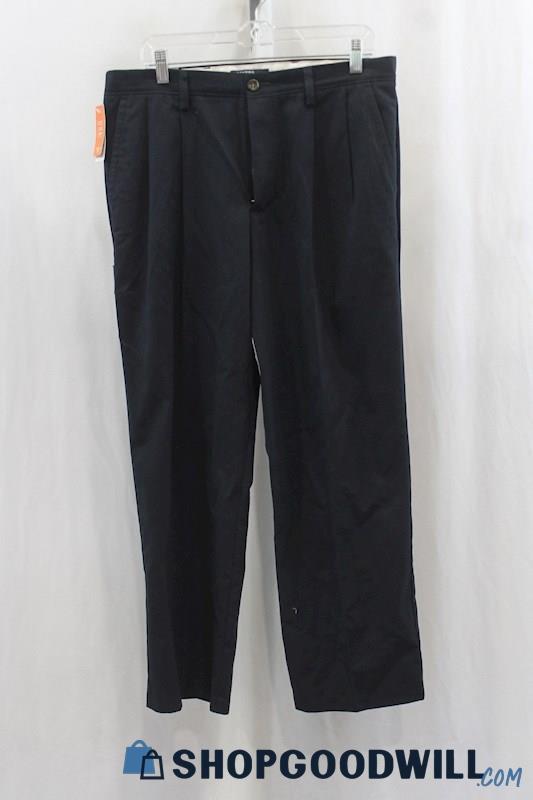 NWT Dockers Men's Dark Navy Chino Dress Pant SZ 34x30