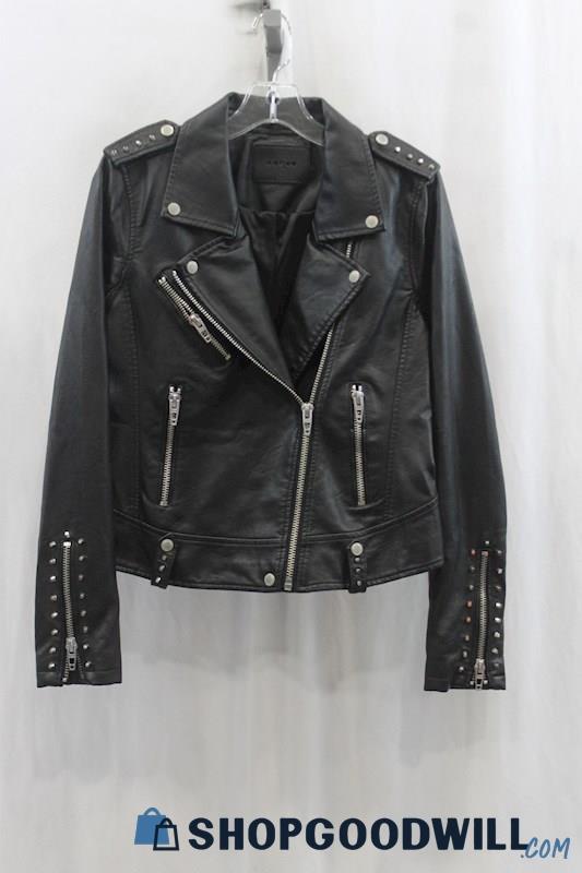 BLANKNYC Women's Black Motorcycle Jacket SZ M