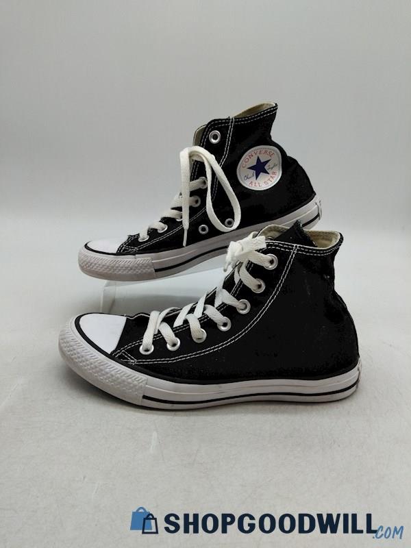 Converse Women's Black Hi Top Sneakers SZ 6.5