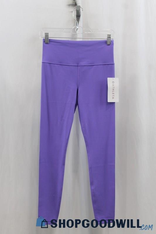 NWT Athleta Womens Purple Active Leggings Sz S