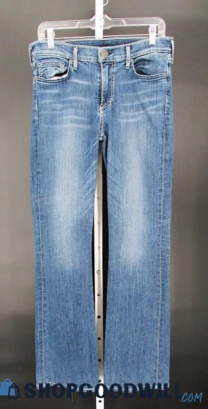 True Religion Women's Blue Denim Becca Bootcut Jeans SZ 31 