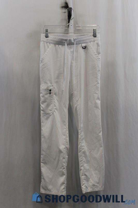 Purple Lego Womens White Scrub Pant Sz XS