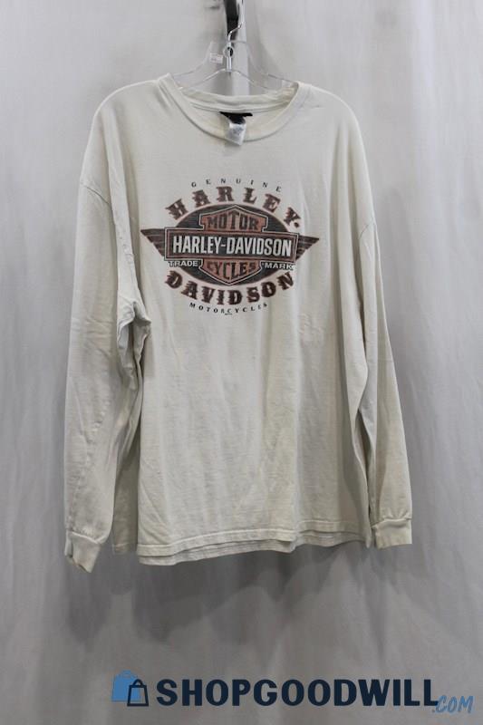 Harley-Davidson Men's White Shirt sz 2XL