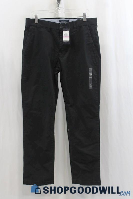 NWT Tommy Hilfiger Men's Black Straight Leg Jean SZ 32x30