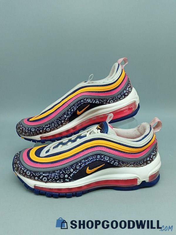 Nike Girls Air Max 97 GS 'Back To School' Athletic Sneakers SZ 5