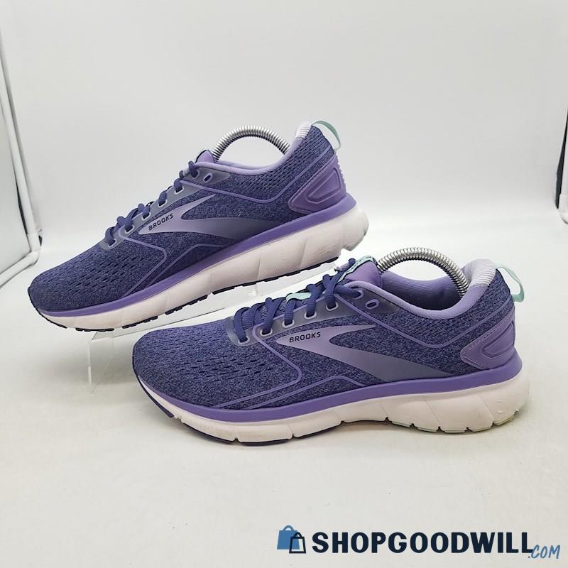 Brooks Women's Transmit 3 Purple Mesh Running Shoe Sz 10