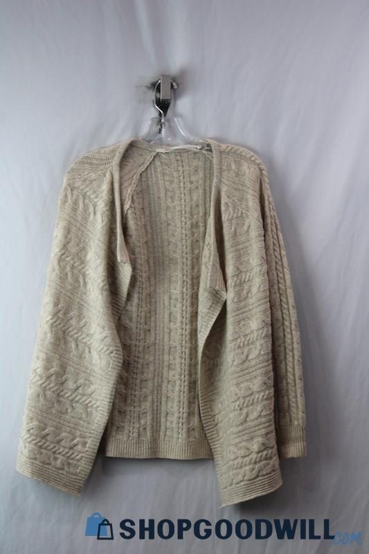 Athleta Women's Beige Knitted Cardigan Sweater Sz XXS