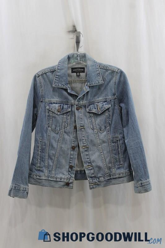 Lucky Brand Womens Blue Jean Jacket Sz S