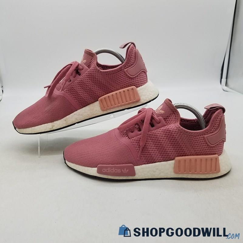 Adidas Women's NMD_R1 Trace Pink Mesh Sneakers Sz 9