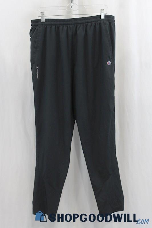 Champion Womens Black Lightweight Windbreaker Pants Sz L