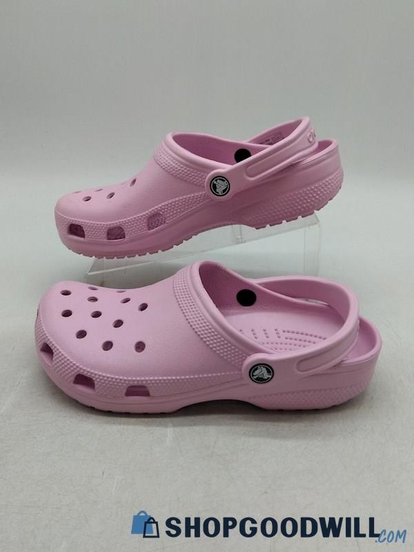 Crocs Classic Women's Pink Clogs SZ 8